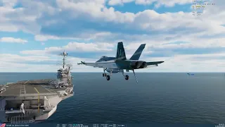 DCS WORLD F/A-18 호넷 항공모함 착함 #aircraft #airplane #항공모함