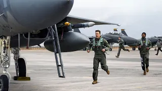 US Pilots Rush to Their Powerful $100 Million F-15s For Insane Scramble Takeoffs