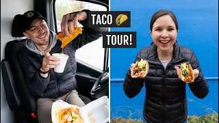 Trying 4 of the BEST tacos in Austin! 🌮 (Breakfast tacos, Al Pastor, Birria tacos, & more!)