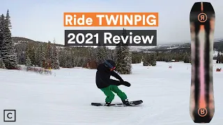 2021 Ride Twinpig Snowboard Review | Curated