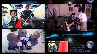 Alex GooVern play drums live, Jam with Marc Martel   Bohemian Rhapsody