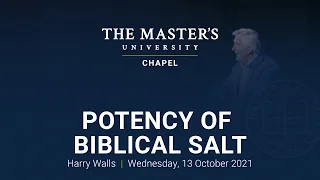 Potency of Biblical Salt - Harry Walls