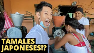 Japanese guy TRIES to make tamales in Honduras 😂🇭🇳