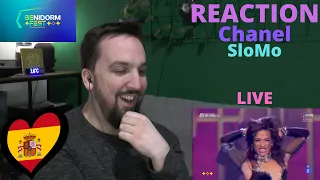 REACTION: CHANEL - "SLOMO" (LIVE) - Semi-Final 1 (Benidorm Festival 2022)