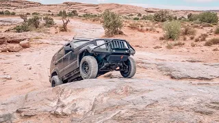 Modified JEEP Liberty KK! HELLS REVENGE!  MOAB Utah