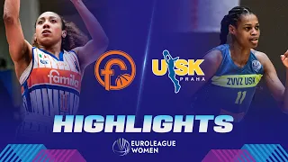 Beretta Famila Schio v ZVVZ USK Praha | Quarter-Finals | Highlights | EuroLeague Women 2023-24