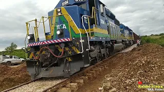 Construção da PN. KM-261 Paulistana-PI!  Ferrovia Transnordestina