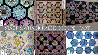 Stack & Whack Kaleidoscope Quilt Part 1 Introduction and Fabric Selection