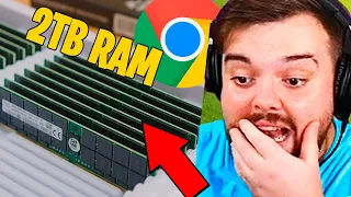 ¿Cuántas pestañas de GOOGLE puedes abrir con 2 TB de RAM?