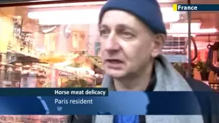 French defend practice of eating horsemeat: Paris butchers say custom dates to Napoleon