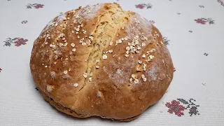 Ірландський хліб на соді з горіхами. Рецепт хліба без дріжджів.
