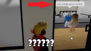 ROBLOX BROOKHAVEN TROLL GİZLİCE İNSANLARIN EVLERİNE GİRDİM!