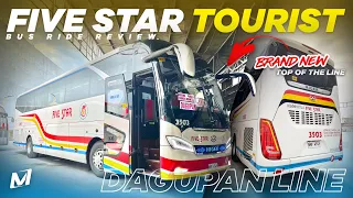 Bagong Bus ng Five Star pa Pangasinan! | Higer Tourist