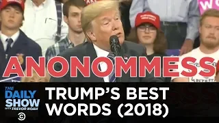 Trump's Best Words: 2018 Edition | The Daily Show