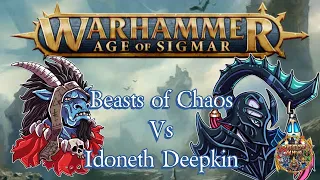 Warhammer Age of Sigmar Battle Report: Beasts of Chaos vs Idoneth Deepkin