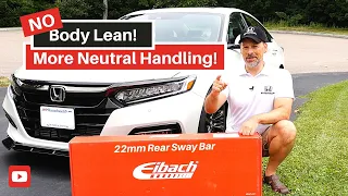 Eibach Rear Sway Bar Install (How-To) - (2019 Honda Accord 2.0)