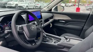 Walkaround 2024 Toyota Grand Highlander Interior Exterior