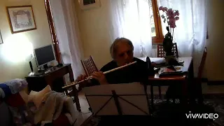 "Impulsi" per flauto solo flautista Ercolano Grazioli