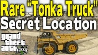 GTA 5 - RARE "TONKA TRUCK" LOCATION (Rare Car Guide #5) [GTA V]