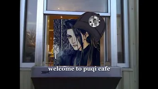 shi qingxuan gets food at he xuan's workplace (tgcf meme)