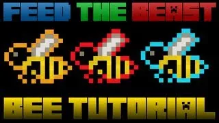 Minecraft Mods Bees Tutorial: From Start To Automation (Modded FTB Forestry)