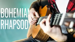 Bohemian Rhapsody - Queen (fingerstyle classical guitar cover) w/ Tabs