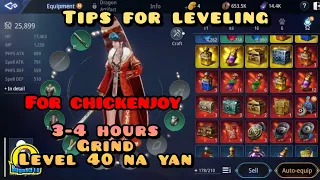 Mir4 -tips para level 40 agad in 3 hours?