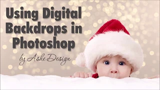 Using Digital Backdrops in Photoshop