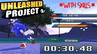 Sonic Unleashed Project (Generations Mod): Windmill Isle Act 1, 00:30.48 *WITH SKILLS*