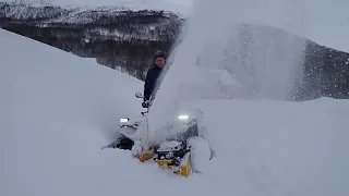 BIG Snow Removal With Rammy Snowblower!