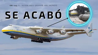 LA INCREÍBLE HISTORIA DEL AVIÓN MÁS GRANDE DEL MUNDO, EL AN-225: YA ES HISTORIA