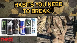 Habits you need to break before you join the Army