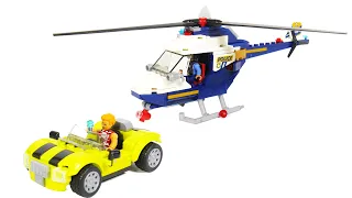 MEGA CONTRUX GLK55 police chase | Police playset for LEGO FANS