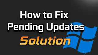 How To Fix Windows 10 Updates Pending and Not Installing Issue - [2024]