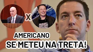 Glenn Greenwald acusa Alexandre de Moraes de usar métodos antidemocráticos, após falas de Elon Musk