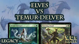 Temur Delver vs Elves [MTG Legacy]