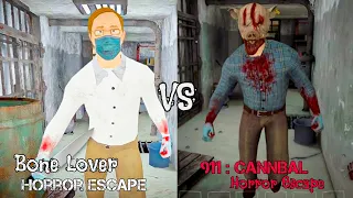 911 : Cannibal Horror Escape VS Bone Lover Horror Escape 🔥