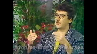 Charly García y Fernando Bravo/Entrevista en 1987 sobre los Show en Mendoza con problemas policiales