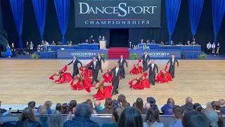 Pirates - Extreme Ballroom Co. Youth Gold  at the National DanceSport Formation Championships 2022