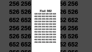 Only those with 'high IQ' can spot 562 in mind-bending optical illusion#shorts#shortsfeed#search
