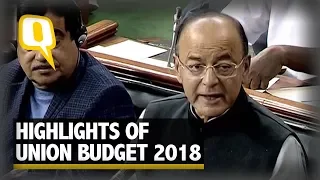 Union Budget 2018: Key Highlights at a Glance | The Quint
