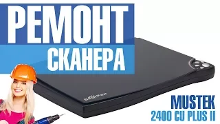 🛠️ Ремонт сканера Mustek 2400 CU Plus II 2. Не ездит сканирующая головка