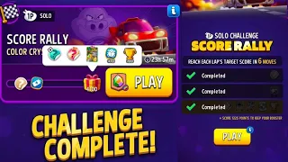 Color crystals solo challenge✅|4100 points score rally solo challenge|match master