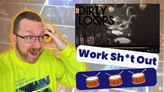 I Cannot Believe What I'm Watching! | Worship Drummer Reacts to "Work Sh*t Out" by Dirty Loops