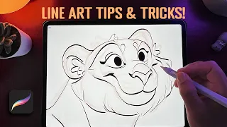 Line Art Tips and Techniques in Procreate