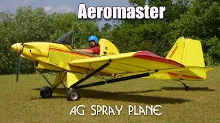Aeromaster Spray plane, Aerolite Aeromaster experimental aircraft crop sprayer.