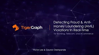 Detecting Fraud & Anti-Money Laundering (AML) Violations In Real-Time