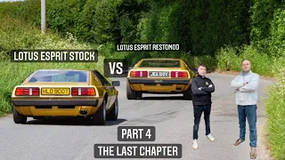 Lotus Esprit Restomod vs Lotus Esprit stock  PART 4 ( Answering your comments )