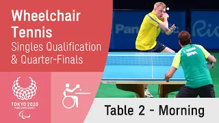 Table Tennis | Table 2 | Day 3 Morning | Tokyo 2020 Paralympic Games