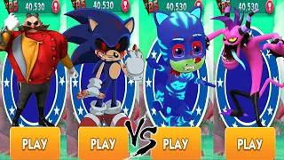 Tag with Pj Masks EXE CatBoy vs Sonic Dash EXE Sonic vs All Bosses Gameplay Run